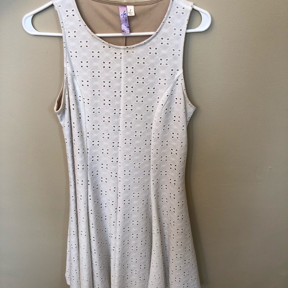 Francescas white dress